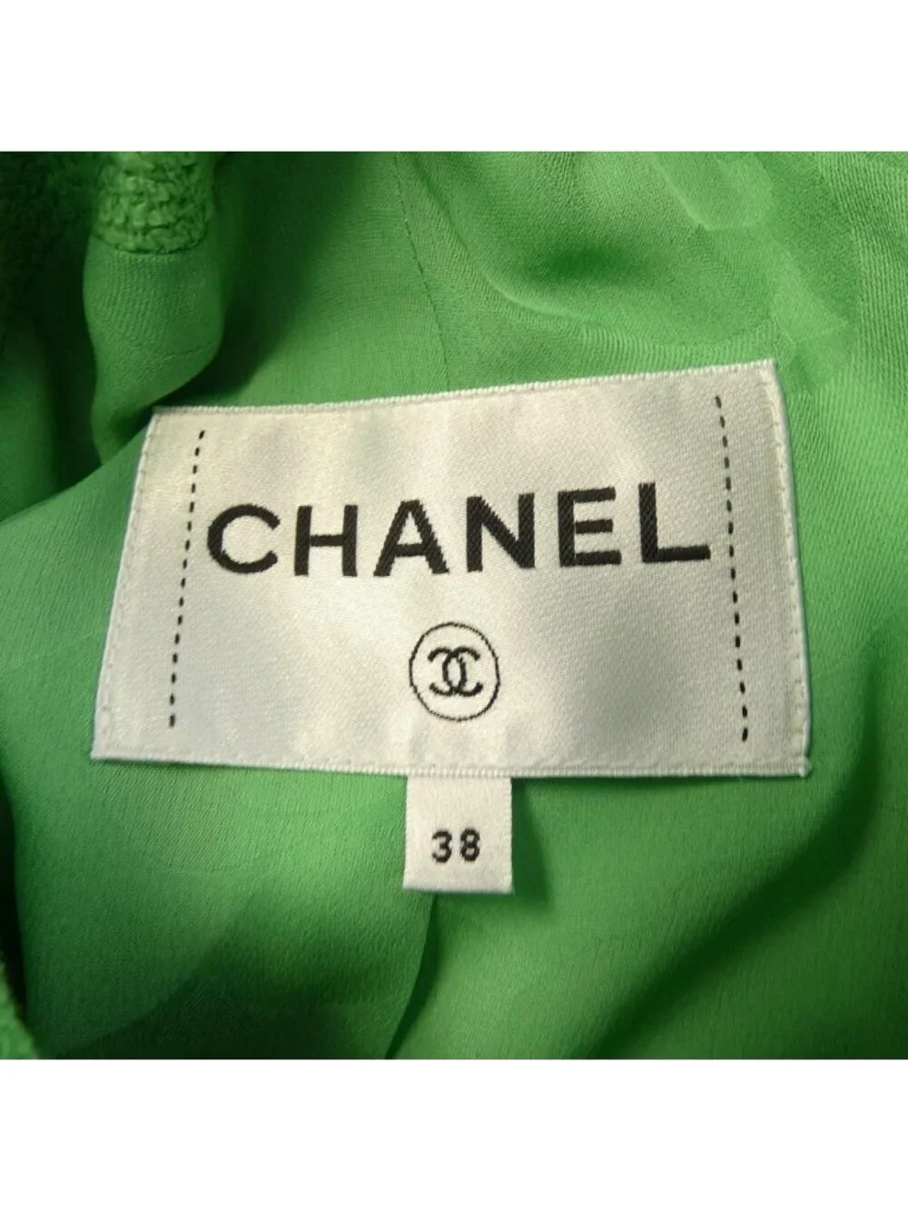 Chanel Jacket Green